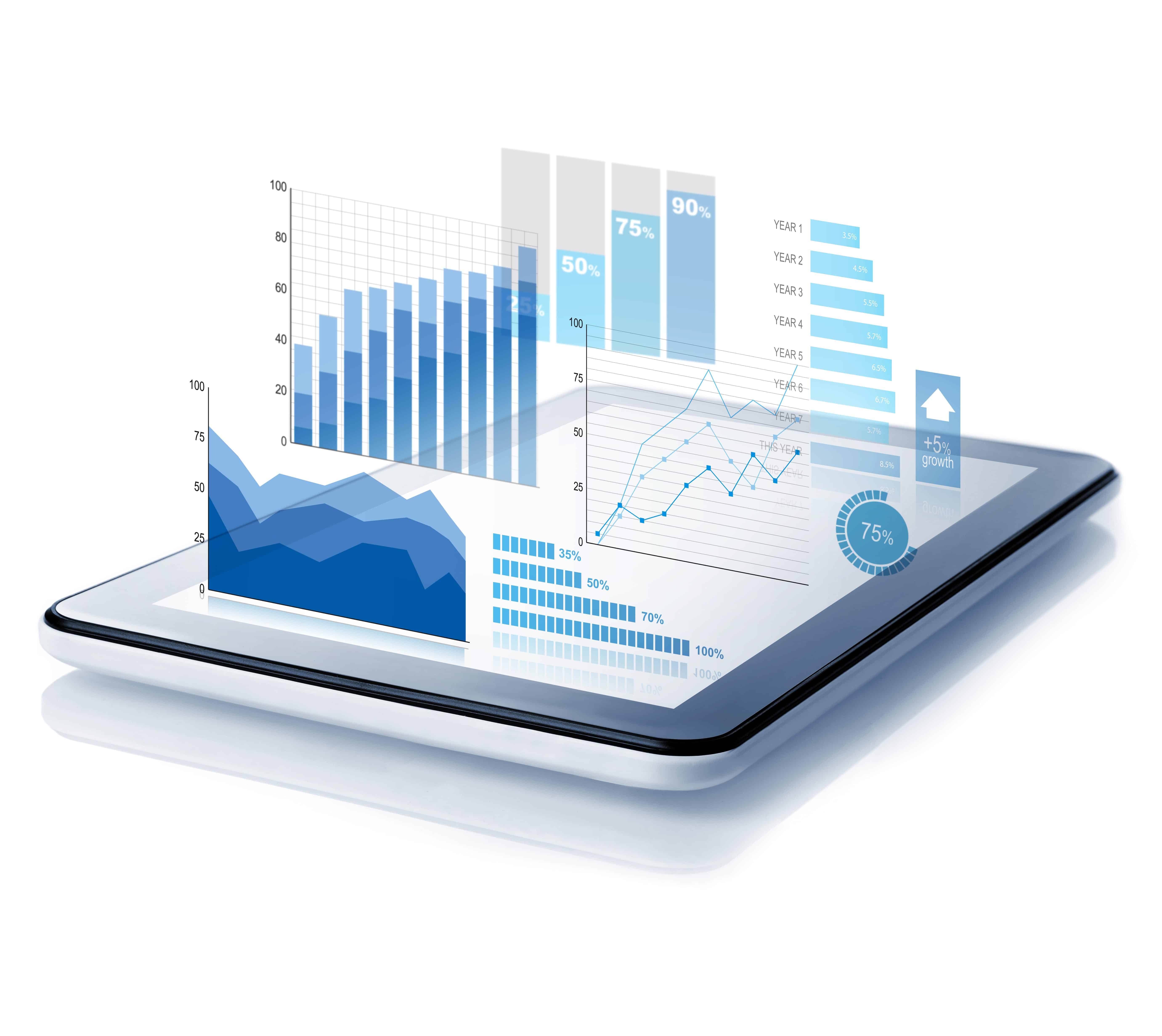 Diagrams Projecting From Tablet | ITque