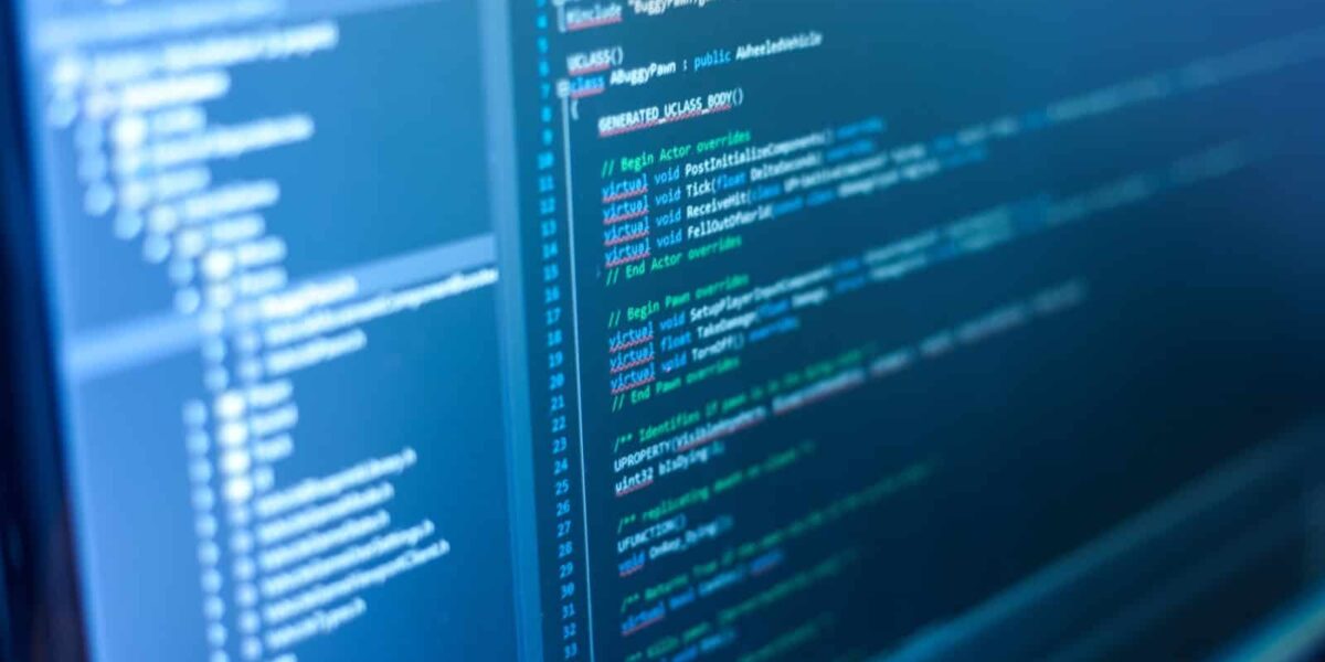 Programming Code On A Monitor. | ITque