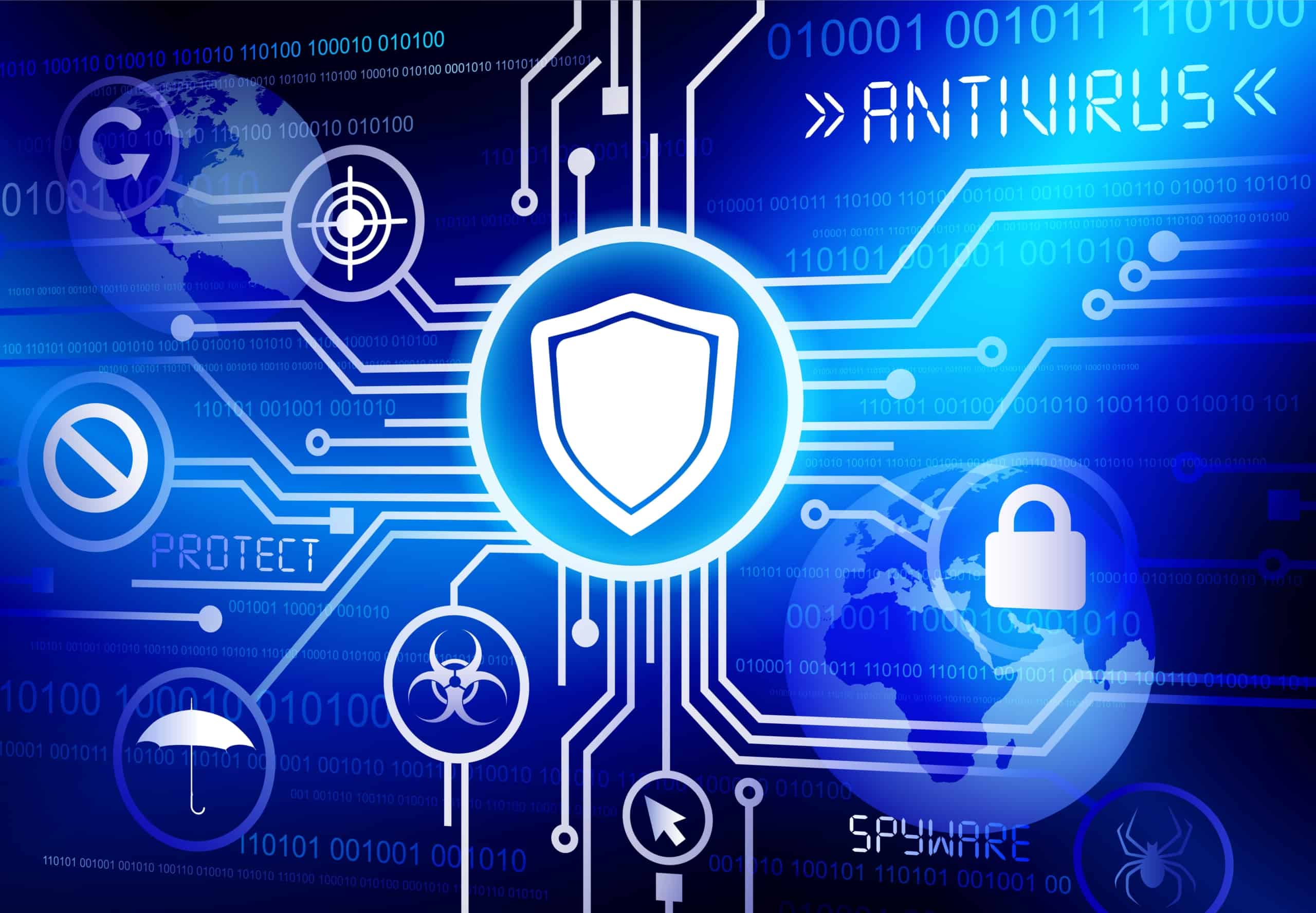 Antivirus Shield Vector | ITque