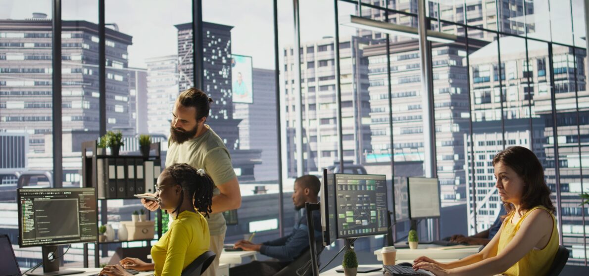 Software technician developing and maintaining databases at work What Are Managed IT Services and Why Do San Francisco Businesses Need Them?